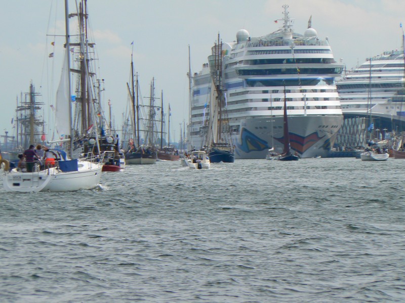 Fotos von Segeltörn zur Hanse Sail auf der Ostsee