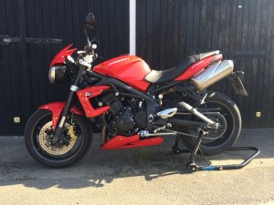 Triumph Street Triple R 2012 Diablo Red