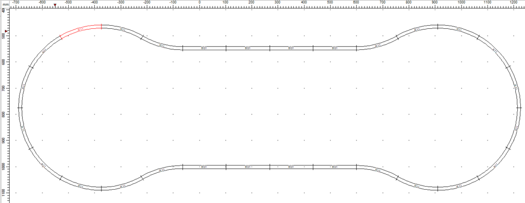 TT Modelleisenbahn Gleisplan Winterlandschaft