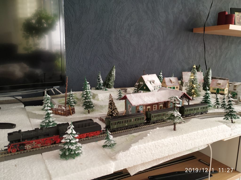 TT Eisenbahn Winterlandschaft fertig 1