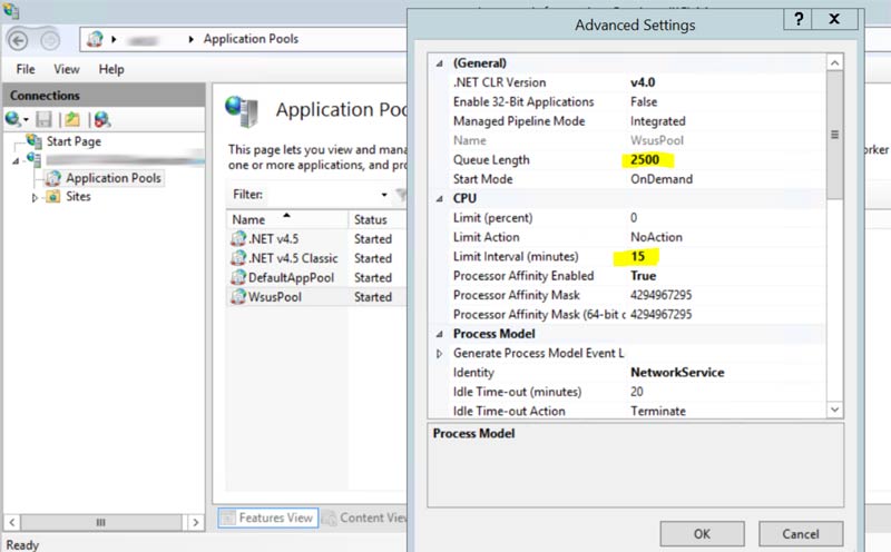 WSUS Einstellungen optimieren 2