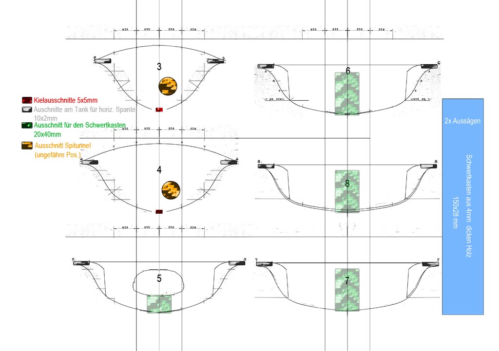 Bauplan für 505er Standmodell 1:12 