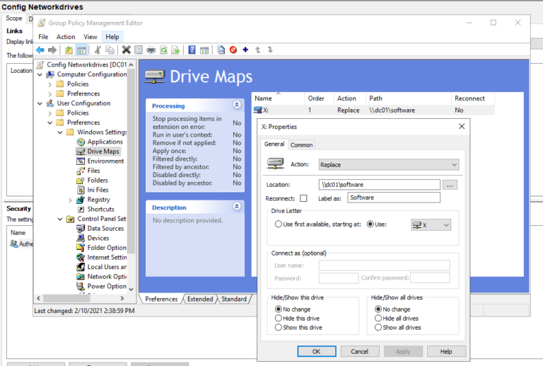 GPO Unterschiede zwischen Create, Replace, Update, Delete