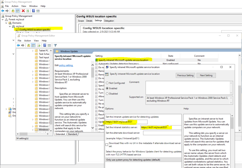 Wsus Ssl 16