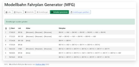 modellbahn fahrplan generator modelleisenbahn 1