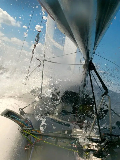 etwas 505er Segeln auf der Ostsee