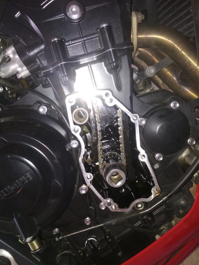 triumph street triple 675 steuerkette spanner1