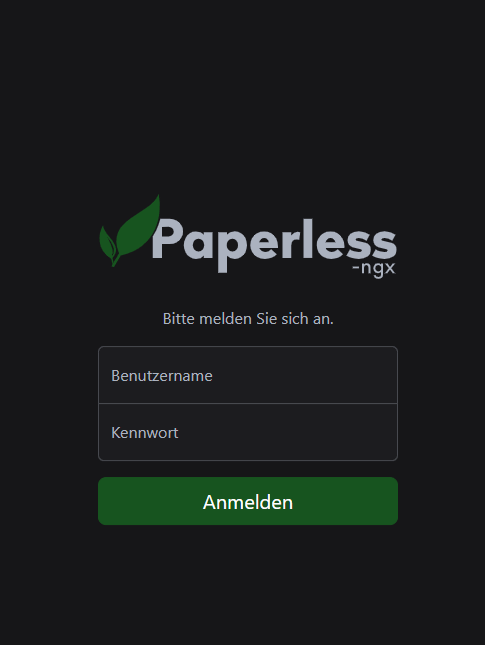 Paperless-NGX konfiguieren