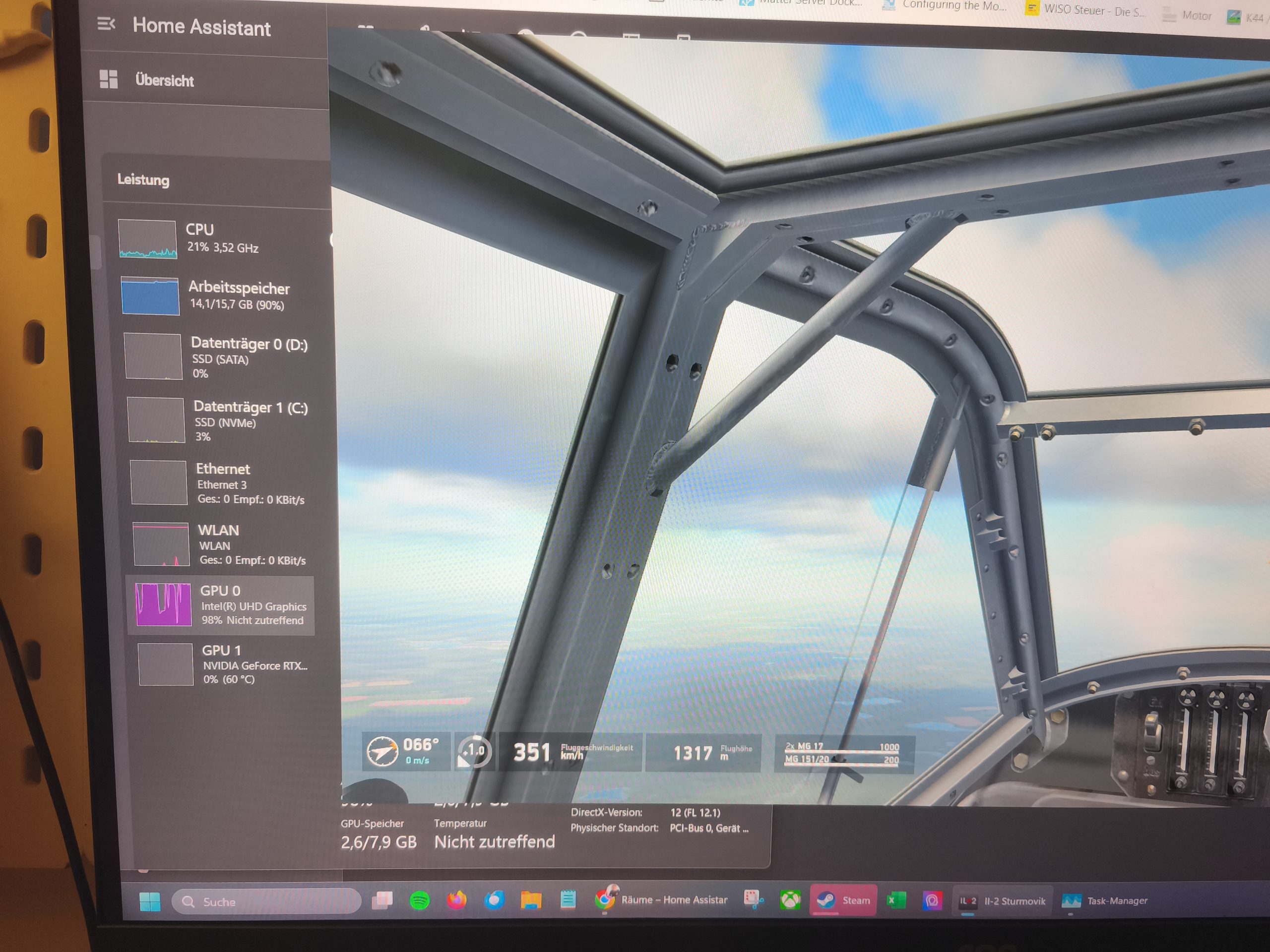 IL-2 Sturmovik (il2.exe) läuft nicht auf zweiter Grafikkarte (Lösung)